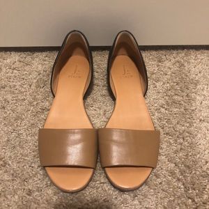 Two tone JCrew Sandals